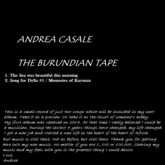 Copertina dell'album The Burundian Tape, di Andrea Casale