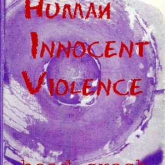 Copertina dell'album h.i.v. (human innocent violence), di giuseppe maria majno