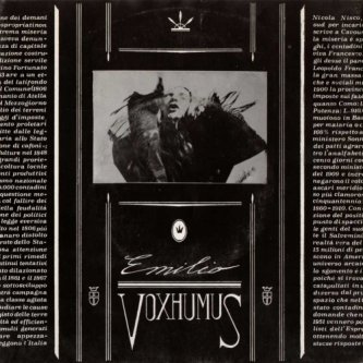 Copertina dell'album Emilio, di Voxhumus