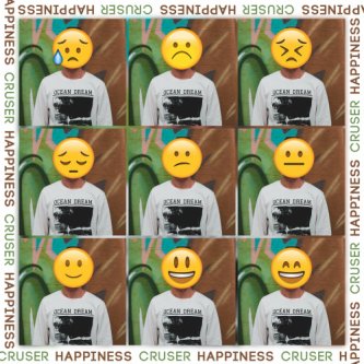 Copertina dell'album Happiness, di Cruser