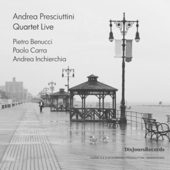 Copertina dell'album Quartet Live, di Andrea Presciuttini