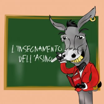 Copertina dell'album L'insegnamento dell'asino, di Benna