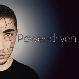 Copertina dell'album Power-driven, di Riccardo Adamo