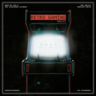 Copertina dell'album RETRO GAMING SPLIT, di SUPERINVADERS