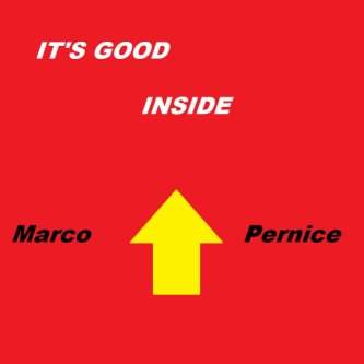 Copertina dell'album IT'S GOOD INSIDE, di MARCO PERNICE