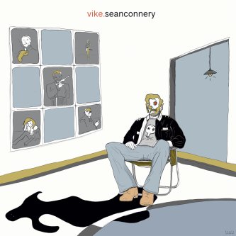 Copertina dell'album Sean Connery, di Vike