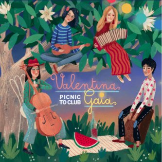 Copertina dell'album PICNIC TO CLUB, di Valentina Gaia