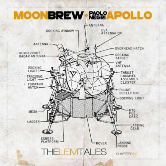 Copertina dell'album Moonbrew + Paolo Apollo Negri - The LEM Tales (Chapter One), di Moonbrew