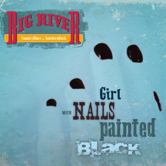 GIRL WITH NAILS PAINTED BLACK