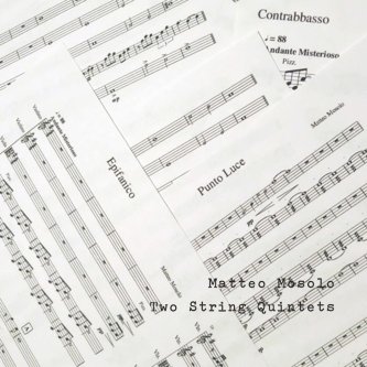 Copertina dell'album Two String Quintets (Live), di Matteo Mosolo