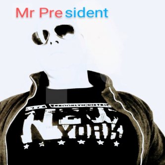 Copertina dell'album MR PRESIDENT, di MARCO PERNICE