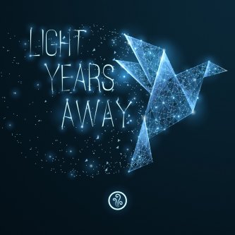 Copertina dell'album Light Years Away, di Welcome Coffee