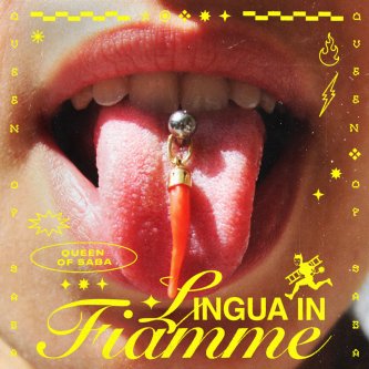 Copertina dell'album Lingua in Fiamme, di Queen of Saba