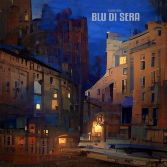 Copertina dell'album Blu di sera, di Claudio Sirigu