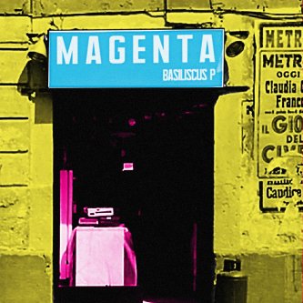 Copertina dell'album Magenta, di Basiliscus P