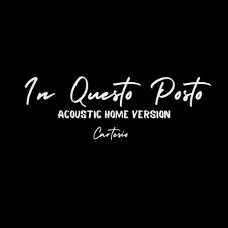 Copertina dell'album In Questo Posto (Acoustic Home Version), di Cartesio