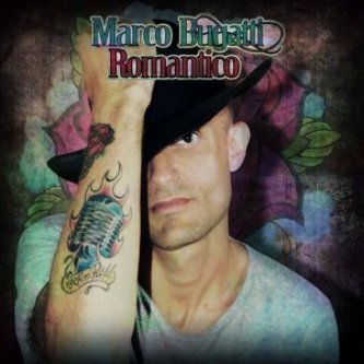 Copertina dell'album Romantico, di Marco Bugatti