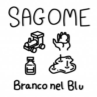 Copertina dell'album Sagome, di Branco nel Blu