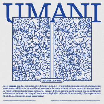 Copertina dell'album Umani, di Cinque Uomini sulla Cassa del Morto