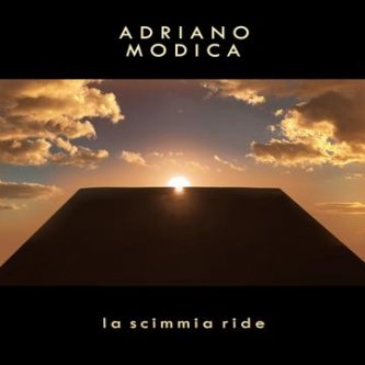 Copertina dell'album La scimmia  ride, di Adriano Modica