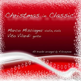 Copertina dell'album Christmas in Classic, di Marco Misciagna