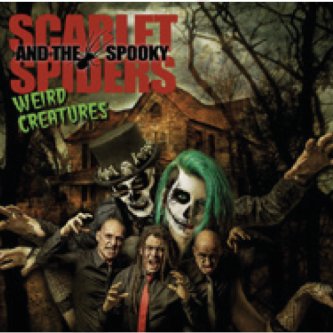 Copertina dell'album “Weird Creatures”, di Scarlet and the Spooky Spiders