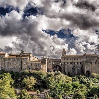 Aria d' inverno a Viterbo
