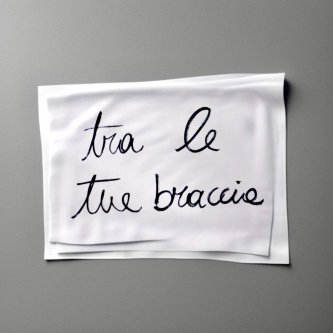 Copertina dell'album Tra le tue braccia, di Soxo