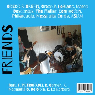 Copertina dell'album FRIENDS, di Greco