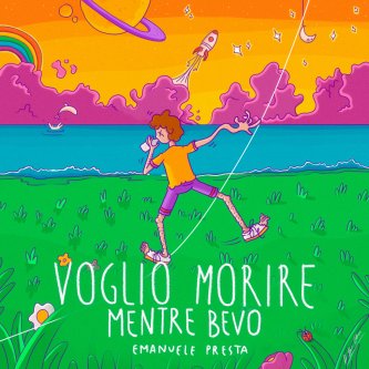 Copertina dell'album Voglio morire mentre bevo, di Emanuele Presta