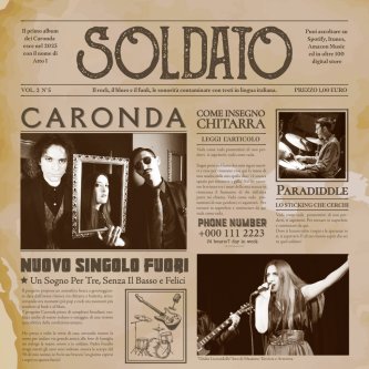 Copertina dell'album Soldato, di Caronda