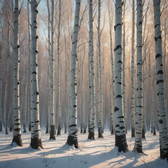 Il bosco di betulle