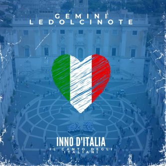 Copertina dell'album Inno D'Italia, di Gemini