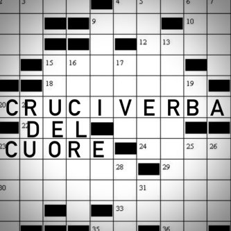 Copertina dell'album CRUCIVERBA DEL CUORE, di Fabio Imperatrice