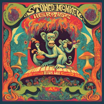 Copertina dell'album Stoned Monkey Heritage, di Atom Lux