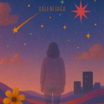 Copertina dell'album Valenciaga, di Dario Cuomo
