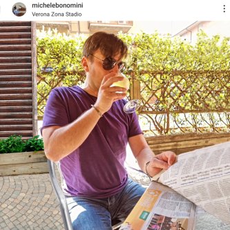 Copertina dell'album Sarcastico, di Michele Bonomini