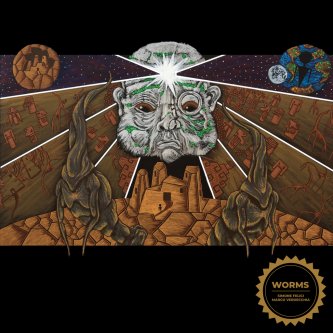 Copertina dell'album Worms, di Simone Felici