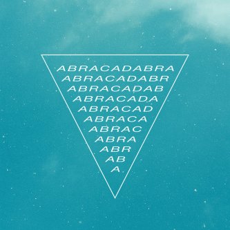 Copertina dell'album ABRACADABRA, di LupoFiumeLeggenda