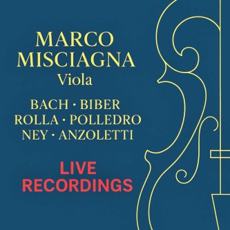 Copertina dell'album Marco Misciagna: Viola Solos – Live Recordings, di Marco Misciagna