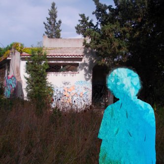 Copertina dell'album non esisto +, di Diaste