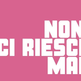 Copertina dell'album NON CI RIESCI MAI, di ELETTRICA