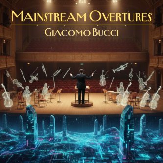 Copertina dell'album Mainstream Overtures, di Giacomo Bucci