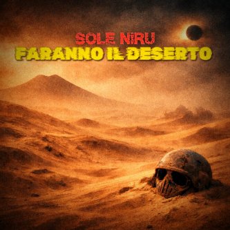 Copertina dell'album Faranno il deserto, di Sole Niru