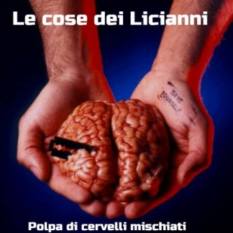 Copertina dell'album Polpa di cervello mischiata(sperimentale elettronico), di Le Cose dei Licianni