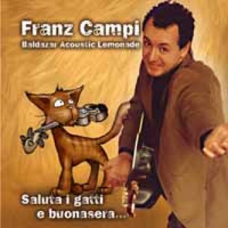Copertina dell'album Saluta i gatti e buonasera, di Franz Campi