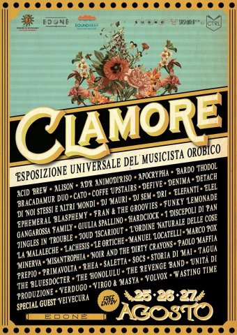 LACHESIS Symphonic Metal - Clamore Festival 2017 - Bergamo Lombardia Italia