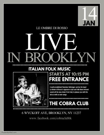 Live in Brooklyn