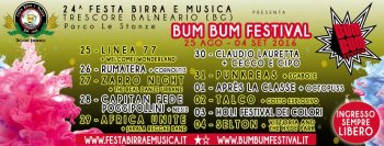 Bum Bum Festival 2016 - Il programma 2