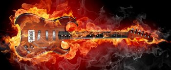 flaming